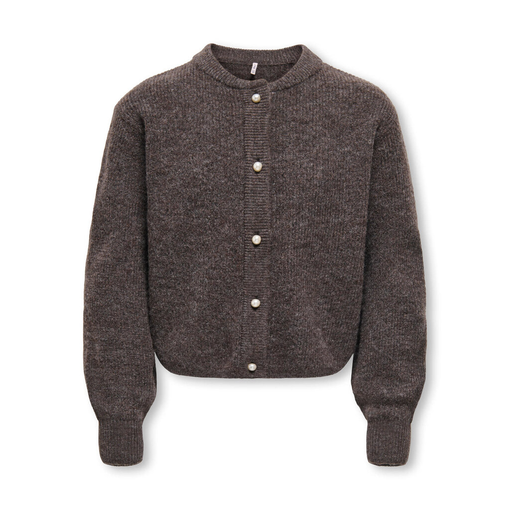 KIDS ONLY KOGLUMI LIFE L/S BUTTON CARDIGAN KNT 15381315 Bracken Melange