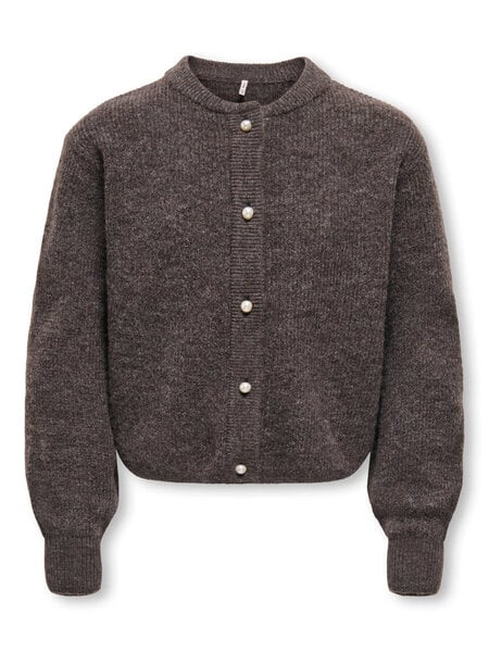 KIDS ONLY KOGLUMI LIFE L/S BUTTON CARDIGAN KNT 15381315 Bracken Melange