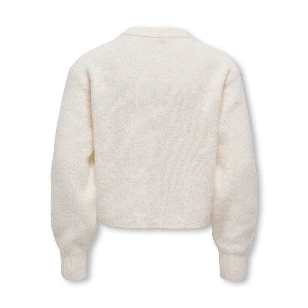 KIDS ONLY KOGLUMI LIFE L/S BUTTON CARDIGAN KNT 15381315 Birch Melange