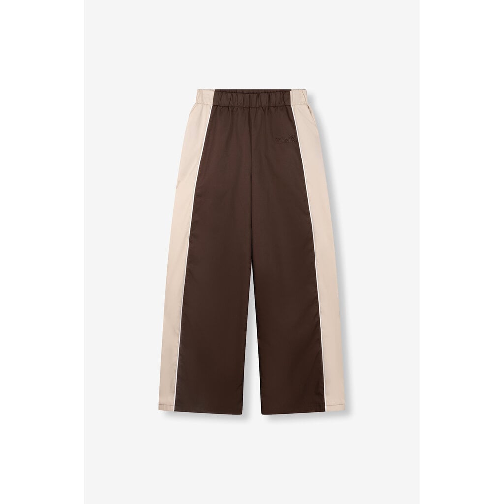 REFINED sporty wide leg pants BLAKIE (R2610151301) choc brown