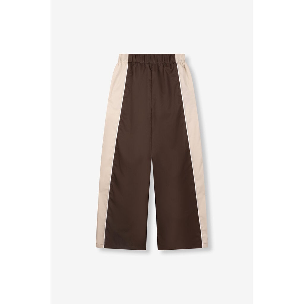 REFINED sporty wide leg pants BLAKIE (R2610151301) choc brown