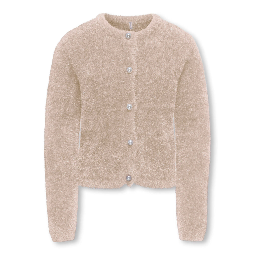 KIDS ONLY KOGPIUMO GLITTER L/S CARDIGAN KNT 15380179 Whitecap Gray Whitecap Gray Glitter