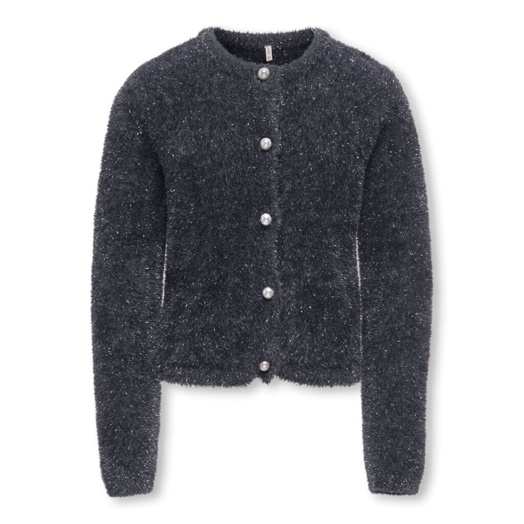 KIDS ONLY KOGPIUMO GLITTER L/S CARDIGAN KNT 15380179 Black Black Glitter