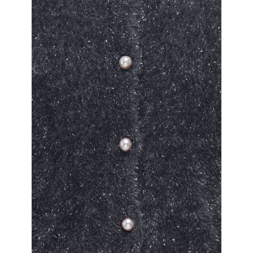 KIDS ONLY KOGPIUMO GLITTER L/S CARDIGAN KNT 15380179 Black Black Glitter