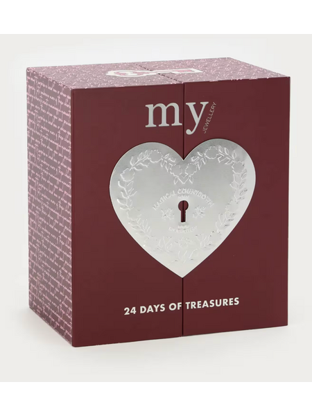 Adventskalender 2026 MJ16726 luxe - Zilver