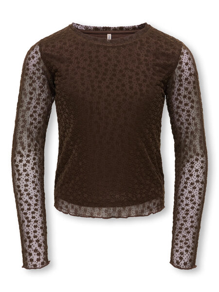 KIDS ONLY KOGTONYA LS LACE TOP JRS 15383415 Bracken