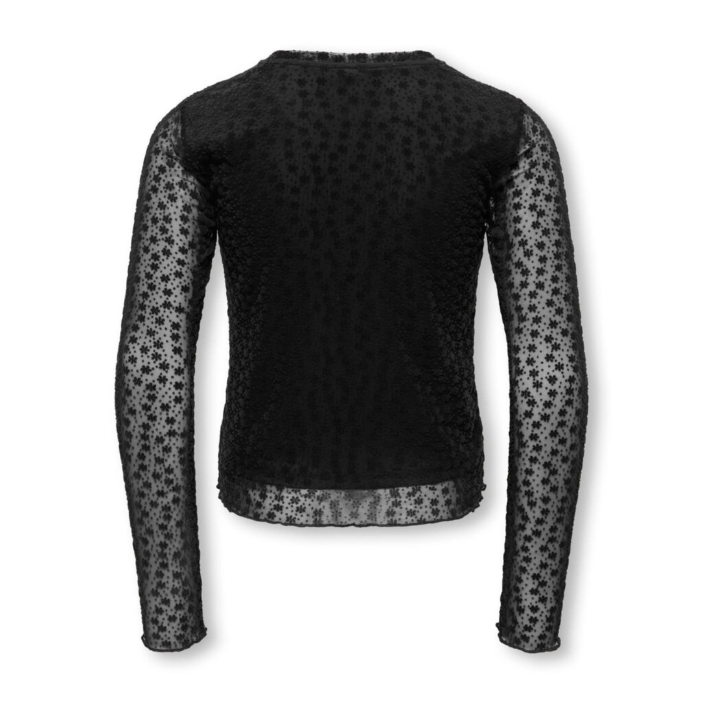 KIDS ONLY KOGTONYA LS LACE TOP JRS 15383415 Black