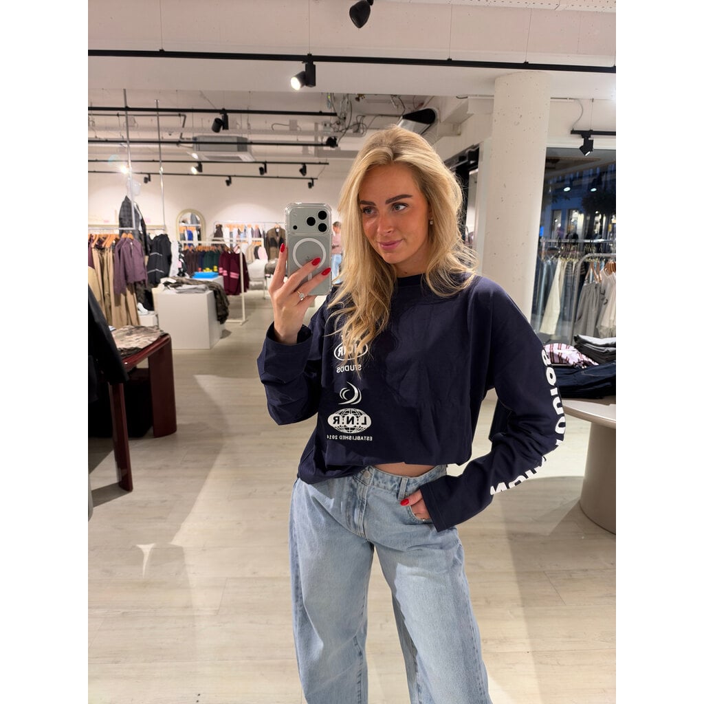 Longsleeve oversized - navy