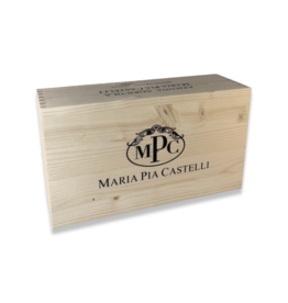 Maria Pia Castelli | Le Marche | Italy Maria Pia Castelli | Wooden Gift Box | 2 bottles