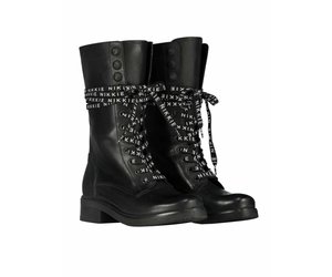 nikkie high branded lace boots