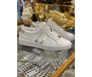 Mini MK logo bright white sneakers - jaimymode.nl