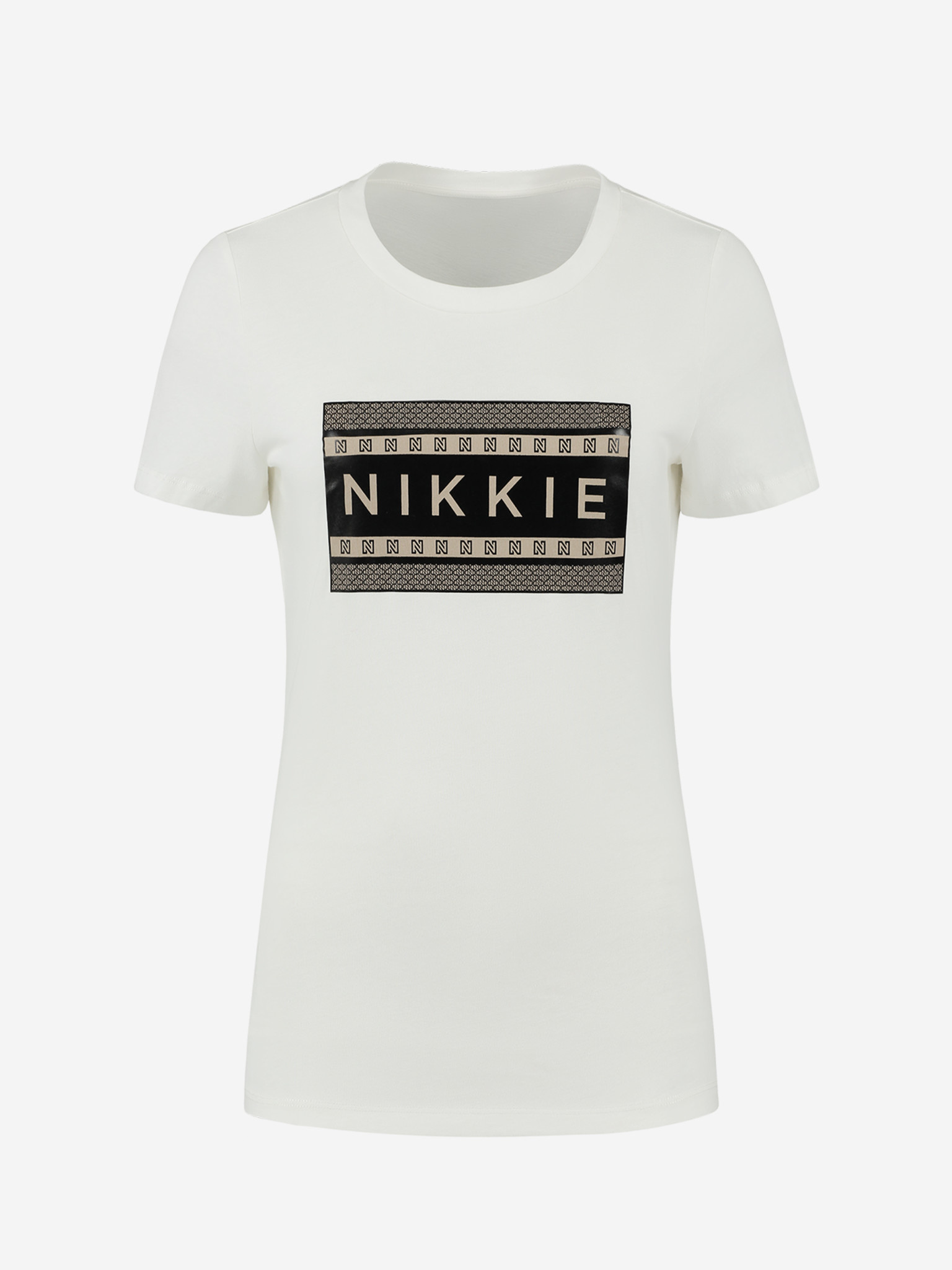 Nikkie Multi Logo T Shirt Jaimymode Nl