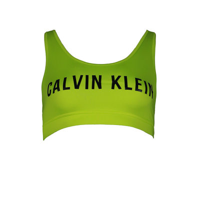 CALVIN KLEIN Medium support bra kiwi splash