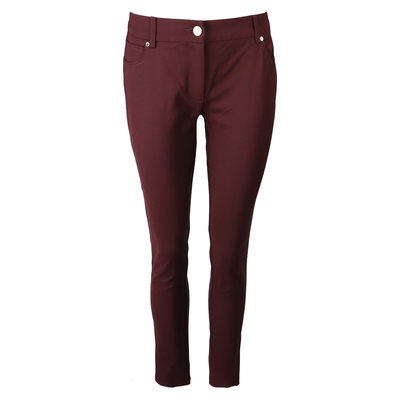 Pantalon bordeaux