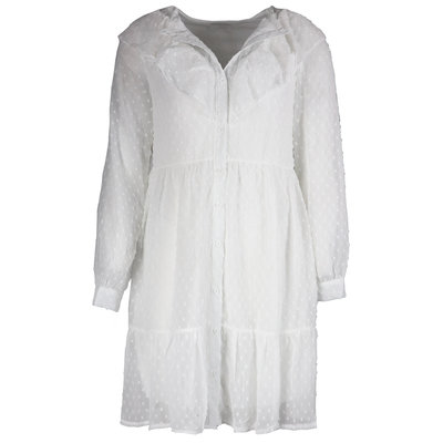 JAIMY Robin white dot dress