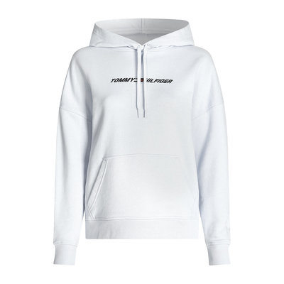 TOMMY HILFIGER Cool relaxed fit hoody optic white