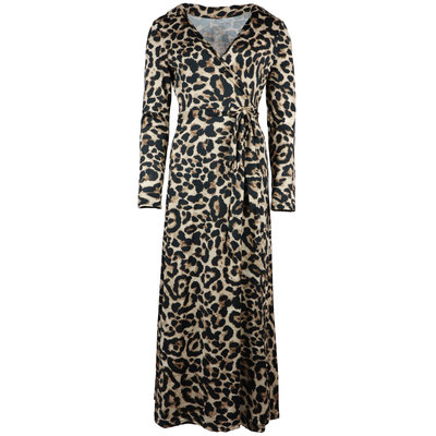 JAIMY Isabel travel wrap dress leopard