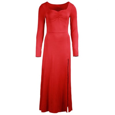 JAIMY Blair maxi travel dress red