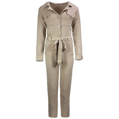 JAIMY Knitwear jumpsuit beige