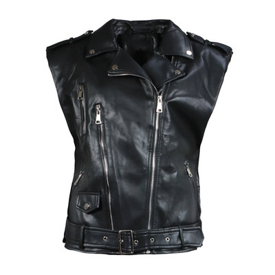 JAIMY Leather gilet