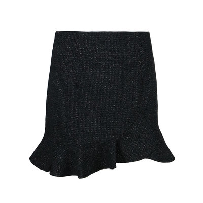 JAIMY Ruffle tweed skirt
