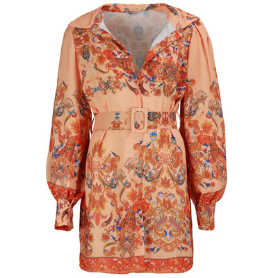 JAIMY Dakota printed dress orange