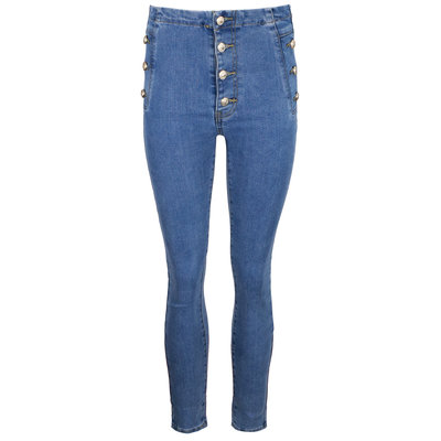 JAIMY Sofia gold button jeans