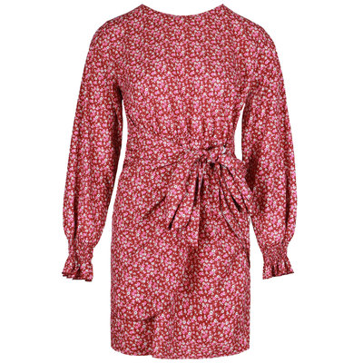 JAIMY Esmee flower print dress bordeaux