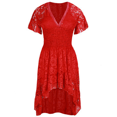 JAIMY Louelle lace dress red