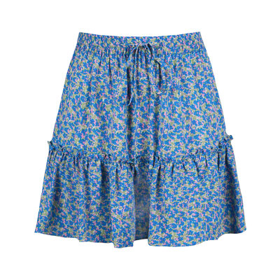 JAIMY Serena flower print skort blue