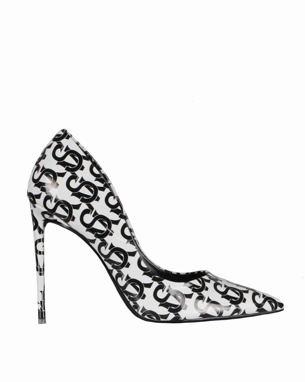 Vala-SM heels black/white - jaimymode.nl