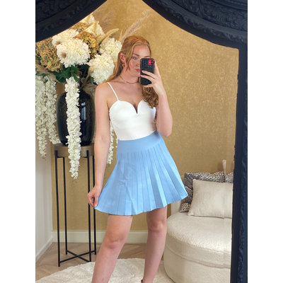 JAIMY Pip skirt light blue