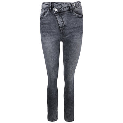JAIMY Asymmetrical skinny jeans grey
