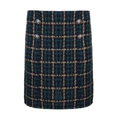 JAIMY Clover tweed skirt