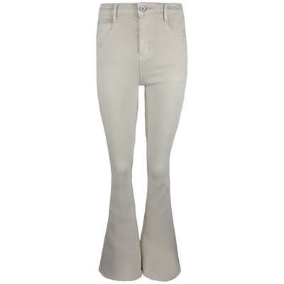JAIMY Alexia flared jeans beige