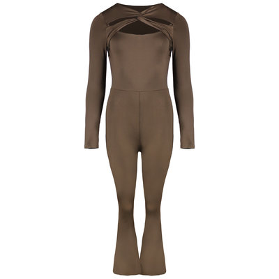 JAIMY Alani travel jumpsuit brown