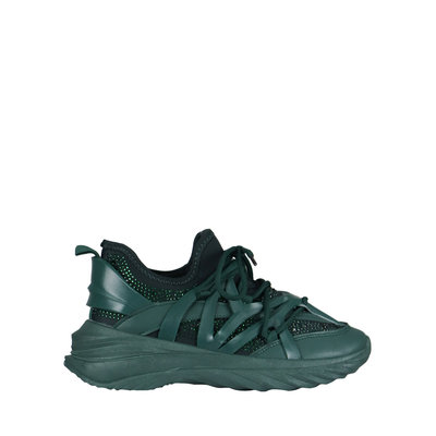JAIMY Sparkle sneaker green