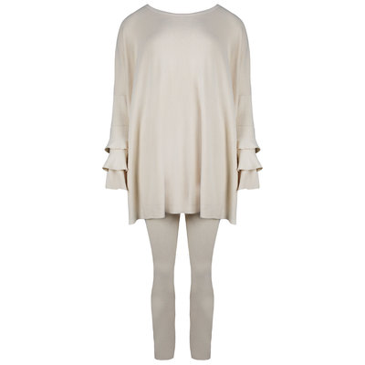 JAIMY Novalie 2-piece lounge wear set creme