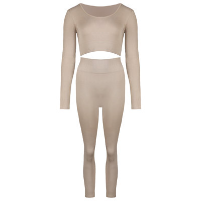 JAIMY Melanie comfy sport set beige