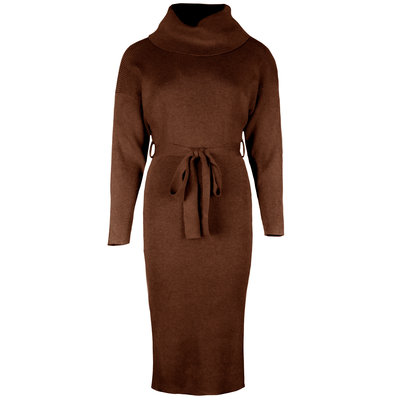 JAIMY Viviana comfy dress brown