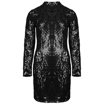 JAIMY Chelsea sequin dress black