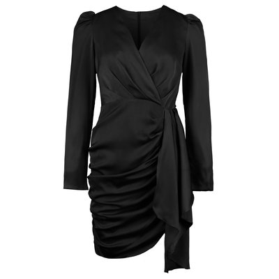 JAIMY Charlee satin dress black