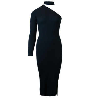 JAIMY Paloma asymmetrical knitwear dress