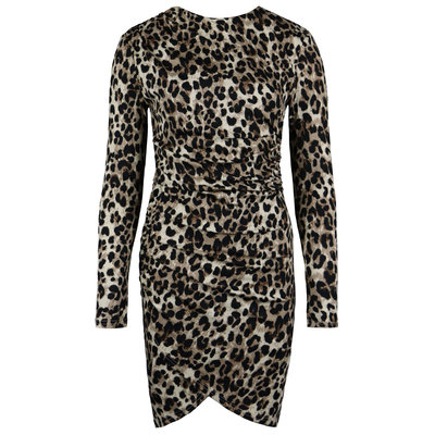 JAIMY Tatum leopard print dress
