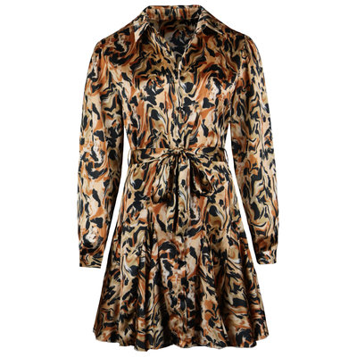 JAIMY Evelynn printed satin dress