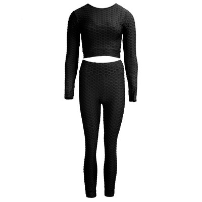 JAIMY Longsleeve 2-piece sport set black