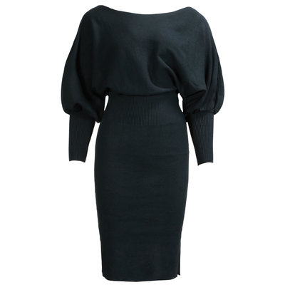 JAIMY Fav knitwear dress black