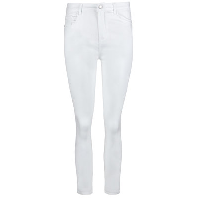 JAIMY All time leather look pants white