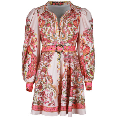 JAIMY Hannah printed dress pink