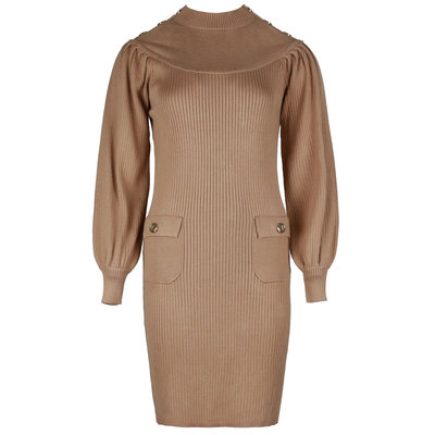 JAIMY Genesis dress camel